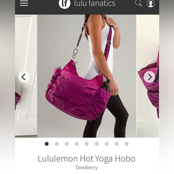 lululemon athletica Handbags - SOLD💞Lululemon yoga bag💞
